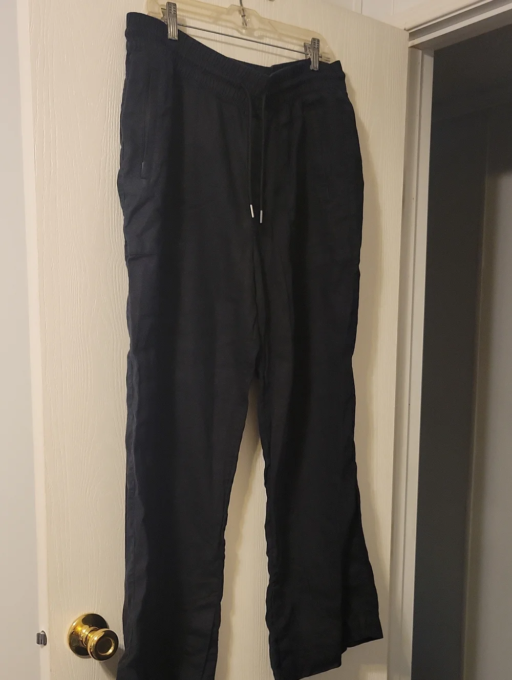 Athleta Black Women's Linen Pants